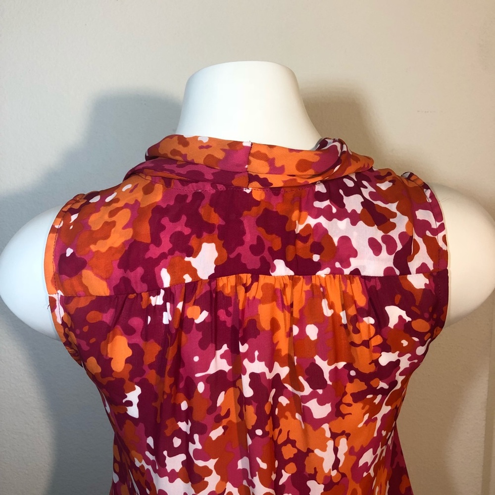 Michael Kors | watercolor | cowl neck | sleeveless - Picture 5 of 7